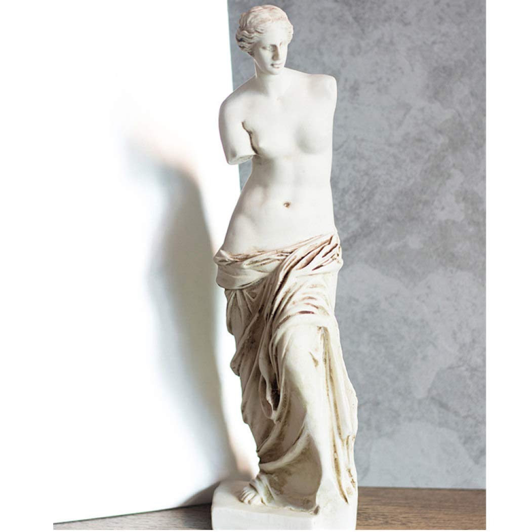 XDH-RTS Nude Naked Venus De Milo Aphrodite of Milos Greek Goddess of Love and Beauty Statue Sculpture Figurine