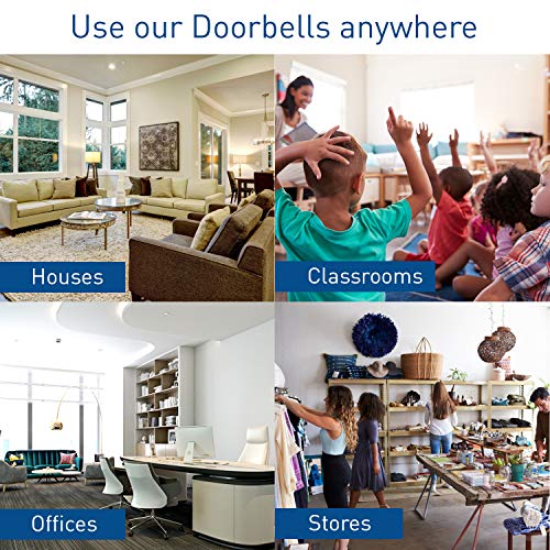 1 SadoTech+Wireless+Doorbell+Operating+Batteries