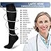8 Pairs Compression Socks For Women and Men - Best Medical, Nursing, for Running, Athletic, Edema, Diabetic, Varicose Veins, Travel, Pregnancy & Maternity - 15-20mmHg, Small / Medium, Assorted 3