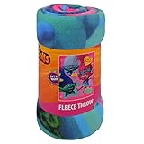 Dreamworks Trolls Princess Poppy Kids Fleece Throw Blanket 45 x 60 inch