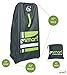 goSMART XL Stroller Travel Bag New Design for Double Strollers, Jogging Stroller and Travel Systems | Ballistic Nylon | Gate Check Bag | Flight Travel Gear | Baby Gear