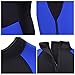 Realon Kids Wetsuit Shorty Full 3mm Premium Neoprene Lycra Swimsuit Toddler Baby Children and Girls Boys Youth Swim Surfing Snorkel Dive Snorkel XSPAN Back Zip Suit (Boy's Shorty Suit 3mm / Blue, XS)