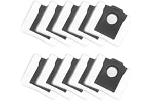 4/10 Pieces Dust Bags for Mova S10Plus, E30 for Ultra, for Trouver S10 Plus Vacuum Cleaner, Non-woven Fabrics 4-Filtration La