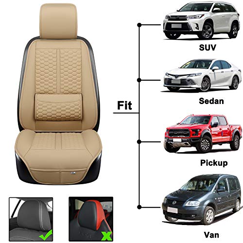 Black Panther Car Seats Covers, 1 Pair Universal Sideless Driver Seat