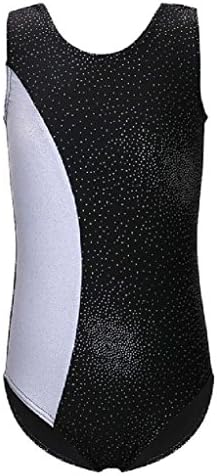 Mythgift Cothing Accessorie Mythgiftuk New Girls Kids Dance Suit Black White Sleeveless Dance Costumes Gymnastics Leotards Professional Ballet Tutu Dress