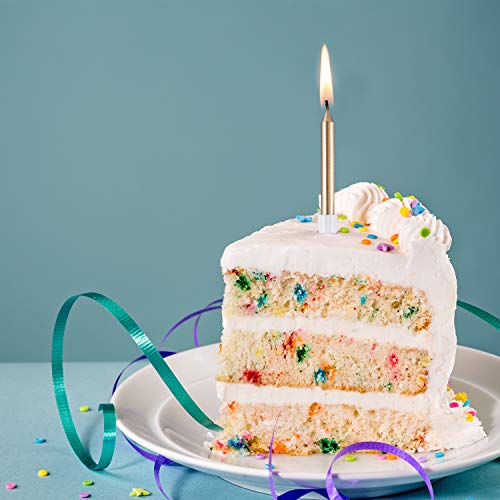 6 Frienda+Metallic+Birthday+Decorations+Champagne