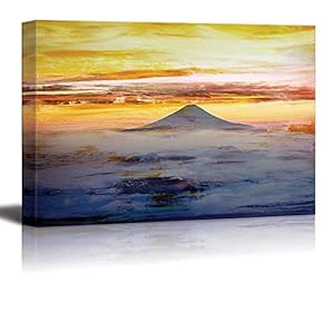 Abstract Mountain at Sunrise Wall Decor