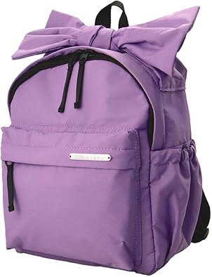 Amazon ブランシェス リボンリュック キッズ S ラベンダー