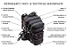SERGEANT Military Tactical Backpack, 1050D Ballistic Nylon, YKK Zippers, UTX Buckles, Molle. 35L 1-Day, Small Size, Assault Pack, Bug Out Bag, Rucksack, Daypack, Range, Camping, Hiking, Hunting.