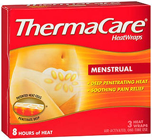 Thermacare menstrual cramp relief heat wraps, 1 count