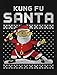 TeeStars - Kung Fu Santa Ugly Christmas Sweater Funny Toddler/Kids Sweatshirts