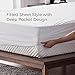 Brookside Tencel Jersey Mattress Protector - Soft and Quiet - Hypoallergenic - Waterproof - Repels Allergens and Dust Mites - 10 Year U.S. Warranty - Split King