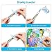 Aqua Doodle,Reusable Water-Reveal Activity Pads 2-pk 16 Pages Water Coloring Books Aqua Drawing Painting Toy Travel Kits with Bonus Pens for Kids (Zoo&Dinosaur)