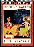 Maryland Terrapins 2015 Vintage Football Calendar by 