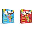 Skittles Singles To Go Tropical & Original Flavors Variety Pack, Watertok Powdered Drink Mix, Zero Sugar, Low Calorie, Includes 4 Tropical Flavors & 4 Original Flavors, (60 Single Servings)