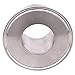 DERNORD Sanitary Concentric Reducer Tri Clamp Clover Stainless Steel 304 Sanitary Fitting End Cap Reducer (Tri Clamp Size: 2.5 inch x 1.5 inch)