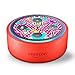 Skin Decal Vinyl Wrap for Amazon Echo Dot Kids Edition Stickers Decals Fun - Girls Rock Pink Jewelry Hearts