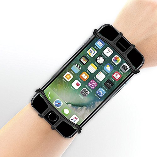 Halova cell phone armband, sports wristband phone holder 180°rot…