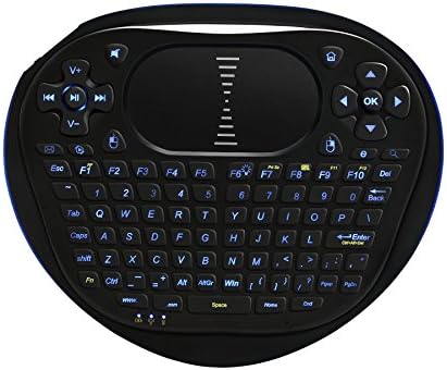 Backlit wireless 2.4GHZ T8 Handheld Mini Touchpad keyboard for PC small TV Google Android TV Box(Rechargeable Li-ion Battery)