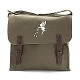 Tinker Bell Fairy Peter Pan Army Heavyweight Canvas