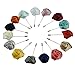 Argositment Wedding Small Rose Boutonniere for Men's Suit Handmade Lapel Pin Flower (Pkg of 15 Color)