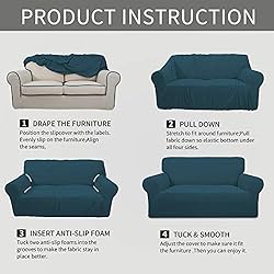 Easy-Going Stretch Sofa Slipcover 1-Piece Sofa