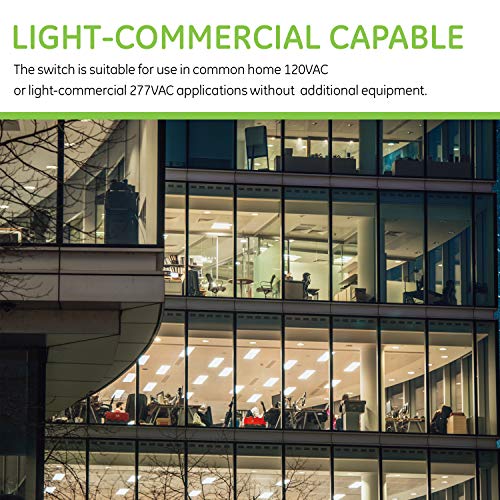 GE Enbrighten ZWave Plus Smart Switch with QuickFit and SimpleWire, In