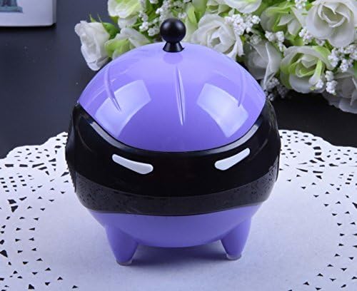 Banadim Contact Lens Vibration Auto Cleaner- Robot Character Purple