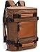 Aidonger Multifunktions Vintage Canvas and Leather Shoulder bag Travel Backpack