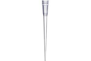 Micro Pipette Tips 10 µL, Bulk 100 pcs, Non-Sterile, Universal Fit, Plastic Pipettes Tips for Micropipettes, Disposable and F