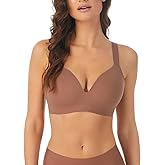Le Mystre Women's Cappuccino Wireless Smoothing Bra