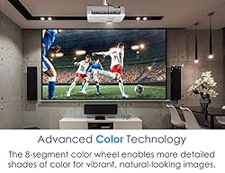 Optoma UHD52ALV Voice Assistant-Compatible DLP