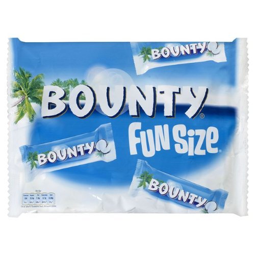 Bounty:milk Chocolate Covered Coconut Fun Size (2) Uk Import