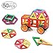 Quadpro Magnetic Building-Blocks 48 Pieces+2 Pieces car wheels, A total of 50 PCS,DIY magnets Tiles building blocks Educational toys Kit for Kids