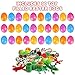 ArtCreativity 2 Inch Plastic Pre Filled Easter Eggs with Toys Inside - Set of 30 - Assorted Vibrant Colors - Fun Surprise Toys for Kids - Egg Hunt Supplies, Party Favors for Boys and Girls