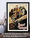 Old Harley Davidson Poster - 11x14 Unframed Art Print - Great Gift Under $15 for Bikers