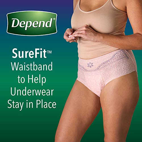 5 Depend+Incontinence+Underwear+Disposable+Overnight