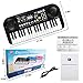 M SANMERSEN Piano for Kids, 37 Keys Kids Piano LCD Display / Double Speakers Musical Piano for Kids with Piano Score Electronic Piano Educational Piano Toys Gift for 3-12 Years Boys Girls