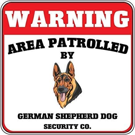 funny german shepherd warning signs