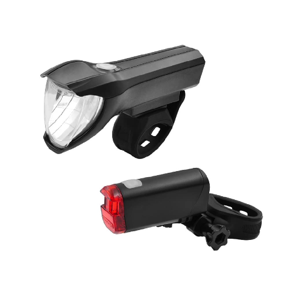 FISCHER 40/20/10 Lux Power Charge LED Light Set - Black