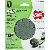Shopsmith Hook and Loop Sanding Disc - Aluminum Oxide, 40 Grit Coarse, Sandpaper - 5 in, 10 Pack