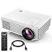 Projector, Upgraded TENKER Projector, 70% Brighter, Mini Home Theater Movie Projector with 4.0