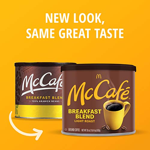 McCafé Breakfast Blend Light Roast Ground Coffee (30 oz Canister