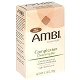 Ambi Skincare Bars Complexion Cleansing Bar, 3.5 Ounce (Pack of 6)