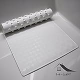 Natural Silicone Anti-Slip Bath Mat [White 16
