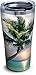 Tervis Sunset In Paradise Stainless Steel Tumbler with Clear and Black Hammer Lid 20oz, Silver