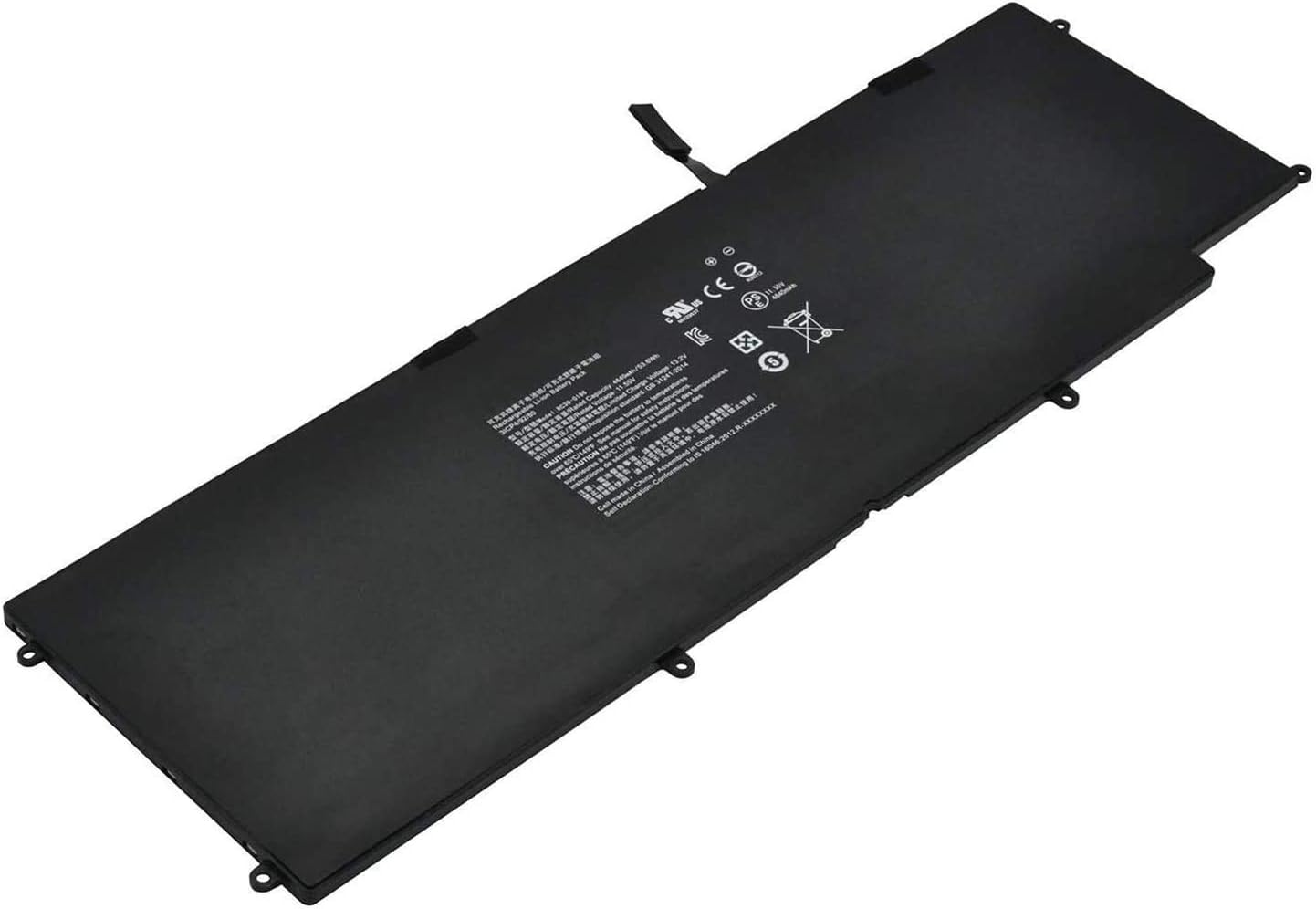ASKC RC30-0196 Laptop Battery for Razer Blade Stealth 2016 v2 i7-7500U 13.3" Touch QHD I7-8550u RZ09-0239 RZ09-01962 RZ09-01962E52 RZ09-01963 RZ09-02394 RZ09-02393E32-R3U1 RZ09-01962W10 11.55V 53.6Wh - Image 3