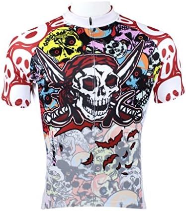 Paladinsport Men's Pirate Style Cycling Clothing And Shorts Set
