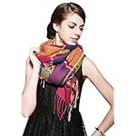 Loritta Womens Scarf Fashion Long Plaid Shawls Wraps Big Grid Winter Warm Lattice Large Scarves Gifts Loritta Womens Scarf Fashion Long Plaid Shawls Wraps Big Grid Winter Warm Lattice Large Scarves Gifts