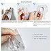 WINOMO 6 Peice Waterproof Wall Hooks, Bathroom Hooks, Kitchen Hook, 12 lb., 3 kg